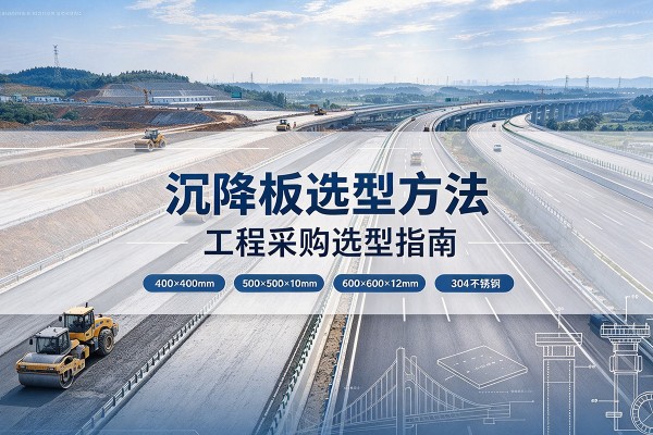 清远沉降板选择方法