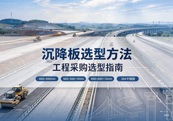 清远沉降板选择方法