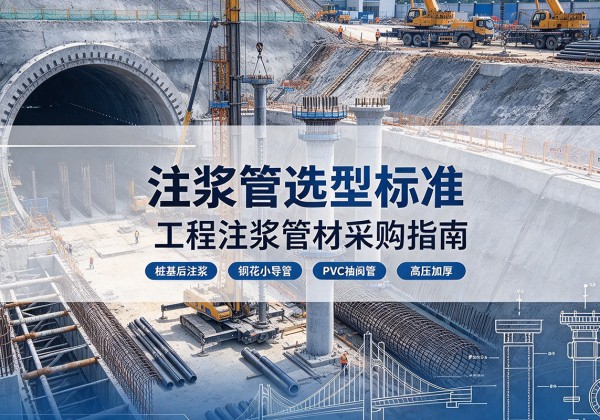 清远注浆管选型标准